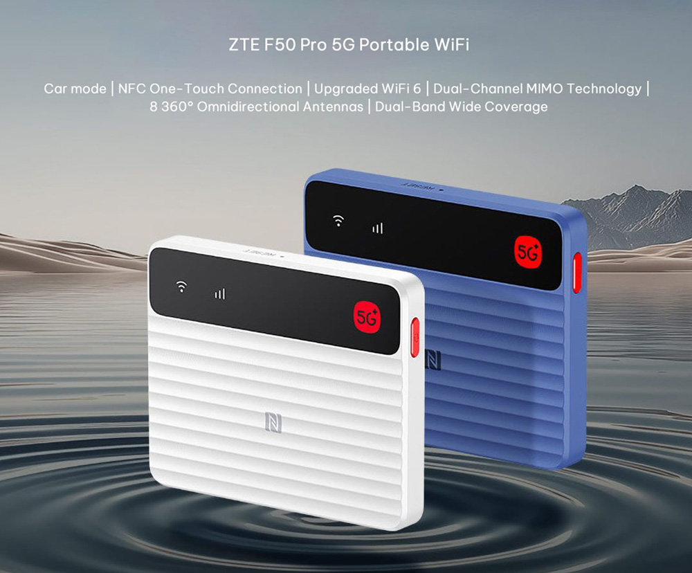 ZTE F50 Pro 5G Router Di Động