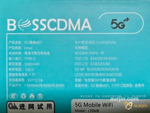 Router 5G BOSSCDMA